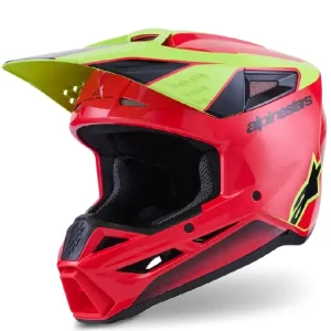 Kask enduro Alpinestars SM3 Fray czerwono-czarny-fluo Kup teraz