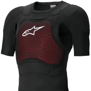Koszulka z ochraniaczami Alpinestars MX Bionic Plasma LT czarna Ostatnie sztuki