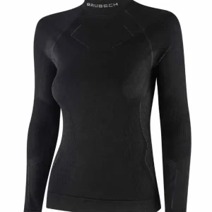 Taniej Bluza termoaktywna damska Brubeck Extreme Merino czarna