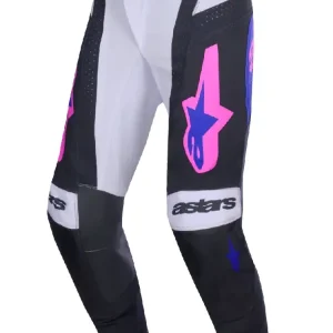 Najlepsza cena Spodnie cross Alpinestars MX Techstar Knif czarno-szaro-fioletowe