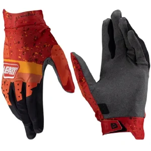 Wybór klientów Rękawice cross Leatt Moto 2.5 WindBack czerwono-pomarańczowo-szare