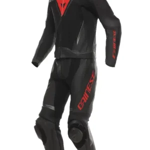 Kombinezon motocyklowy dwuczęściowy Dainese Demon Sprint czarno-czerwony Bestseller