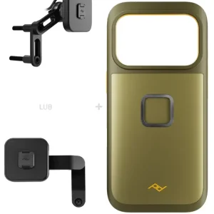 Zestaw na motocykl: etui Peak Design Mobile Gnar Case do smartfona Iphone 17 Pro z mocowaniem motocykla Ostatnia szansa