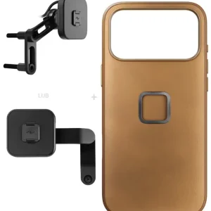 Zestaw na motocykl: etui Peak Design Mobile Everyday Clarino Case iPhone 17 Pro Max z mocowaniem motocykla Okazja