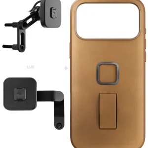 Zamów dziś Zestaw na motocykl: etui Peak Design Mobile Everyday Clarino Loop iPhone 17 Pro Max z mocowaniem motocykla