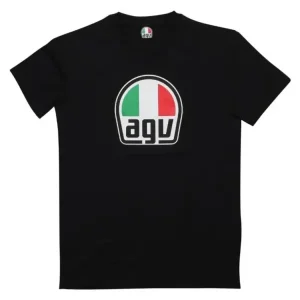 Wyprzedaż Koszulka Dainese Classic AGV czarna