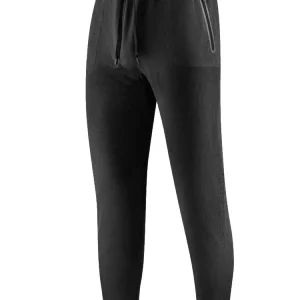 Spodnie dresowe Brubeck Fusion czarne Premium
