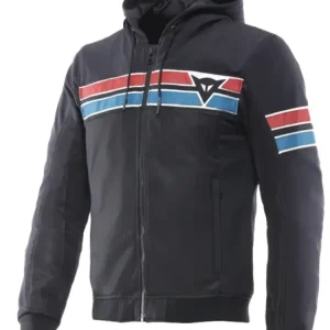 Hit sprzedaży Kurtka motocyklowa tekstylna Dainese Vintedge Air Tex czarno-niebiesko-czerwona