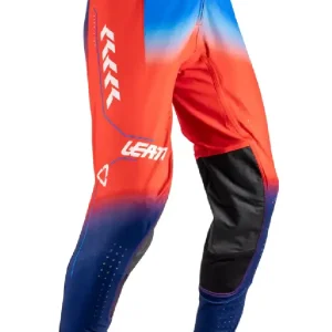 Super okazja Spodnie cross Leatt Moto 5.5 I.K.S czarno-czerwono-niebieskie