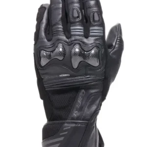 Wyprzedaż Rękawice motocyklowe damskie Dainese Reacto Carbon Long czarno-szare