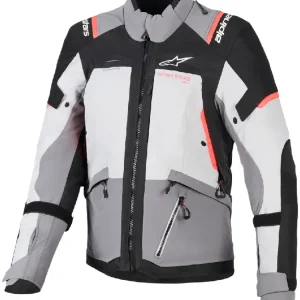 Kurtka motocyklowa damska tekstylna Alpinestars Stella Andes v4 Drystar czarno-szaro-czerwony Wybór klientów