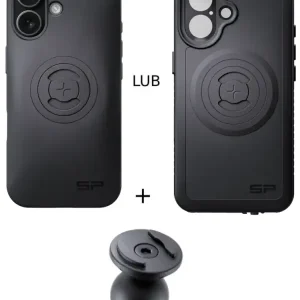 Zestaw: etui na telefon iPhone 17 + uchwyt kulowy Pro SPC+ SP Connect Najlepsza cena
