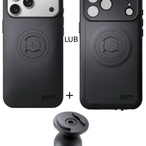Okazja Zestaw: etui na telefon iPhone 17 Pro Max + uchwyt kulowy Pro SPC+ SP Connect