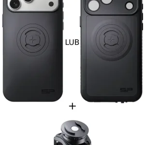 Wysoka jakość Zestaw: etui na telefon iPhone 17 Pro Max + uchwyt na rzep SPC+ SP Connect