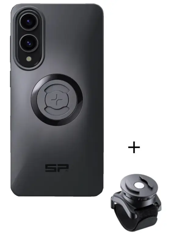 Bestseller Zestaw: etui na telefon Samsung Galaxy S25 Edge + uchwyt na rzep SPC+ SP Connect