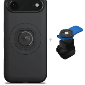Hit cenowy Zestaw: etui MAG na telefon iPhone 17 Air (magnetyczne) + uchwyt Quad Lock montowany za pomocą paska z szybkozłączką