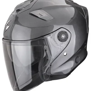 Kask otwarty Scorpion EXO-GT Jet Solid szary połysk Wyjątkowa oferta