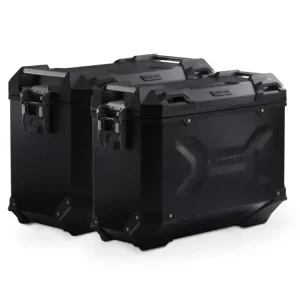 Zestaw: kufry boczne + stelaże PRO TRAX ADV SW-Motech BMW R12 G/ S (25-) czarne [poj.: 37+45l] Najlepsza cena
