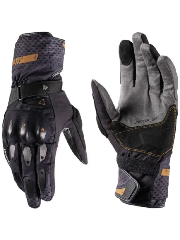 Oferta Rękawice motocyklowe Leatt ADV Subzero 5.5 Stealth czarno-szare