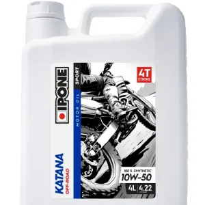 Olej silnikowy IPONE Katana Off Road 10W50 100% syntetyk [pojemność: 4 litry] Dostępne od ręki