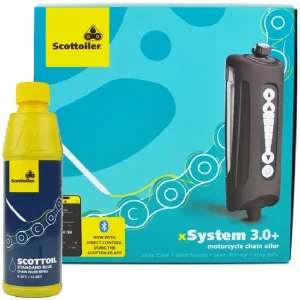 Olejarka automatyczna Scottoiler xSystem 3.0+ Bluetooth z olejem standardowym niebieskim Zamów dziś