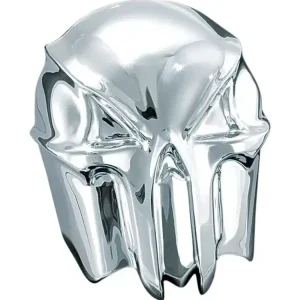 Zniżka Osłona przycisku klaksonu Kuryakyn Skull Harley Davidson (92-19) srebrna