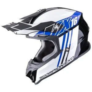 Oferta Kask enduro Scorpion VX-16 Evo Air Lignes czarno-niebieski