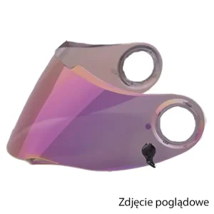 Łatwy zwrot Szybka do kasku Scorpion EXO-490/-500/-1000 lustrzana fioletowa [model: KDF-11M]