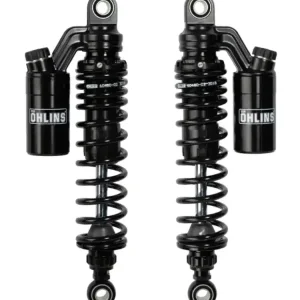 Najlepsza cena Zestaw amortyzatorów motocyklowych tylnych Ohlins STX36P Twin Blackline Honda/ Kawasaki (wybrane modele)