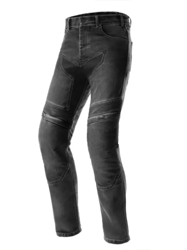 Nie przegap Jeansy motocyklowe Rebelhorn Eagle 4 Slim Fit czarne