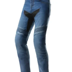 Jeansy motocyklowe Rebelhorn Eagle 4 Slim Fit niebieskie Promocja