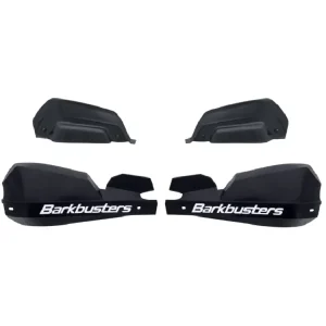 Bestseller Osłony dłoni Barkbusters VPS z regulowanymi deflektorami, czarno-białe + zestaw montażowy Yamaha XTZ 700 Tenere (19-24)