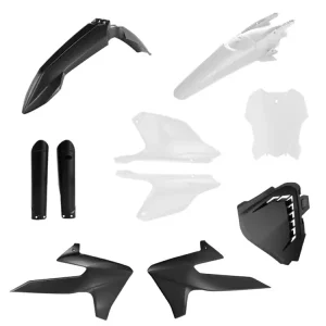 Wyjątkowa oferta Pełny zestaw plastików Acerbis Triumph TF 250X/ 450-RC (25-) czarno-biały