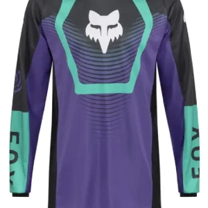 Obniżka ceny Bluza enduro Fox 180 Collect czarno-fioletowo-niebieska