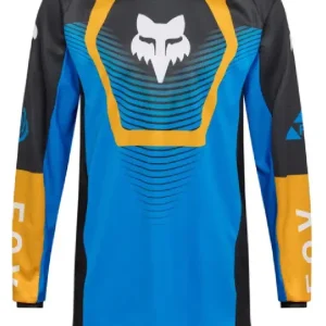 Bluza enduro Fox 180 Collect czarno-niebiesko-pomarańczowa Najlepsza cena
