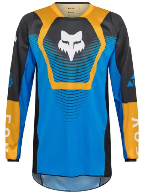 Bluza enduro Fox 180 Collect czarno-niebiesko-pomarańczowa Najlepsza cena