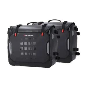 Zamów teraz Sakwy wodoodporne SysBag WP L/L SW-Motech + stelaże PRO Suzuki DR-Z4S/ SM (25-) [poj.: 2 x 27-40L]