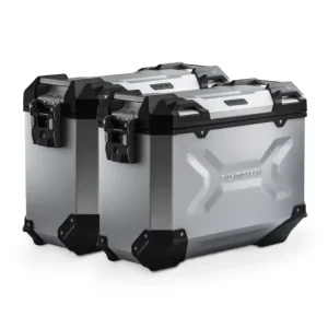 Zestaw: kufry boczne + stelaże PRO TRAX ADV SW-Motech Honda X-ADV 750 RH21 (24-) srebrne [poj.: 2 x 37 L] Super okazja