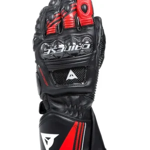 Rękawice motocyklowe sportowe Dainese Druid 4 czarno-czerwono-białe Hit cenowy