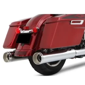 Wysoka jakość Tłumiki motocyklowe Rinehart Racing 4.5" Duals Harley Davidson Touring 107"/114" (wybrane modele) chromowane z tradycyjnymi końcówkami [z homologacją]