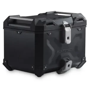 Zestaw: kufer centralny TRAX ADV + stelaż Street-rack SW-Motech Yamaha Tracer 7/ GT (RM55, RM56) (25-) czarny [poj.: 38l] Okazja