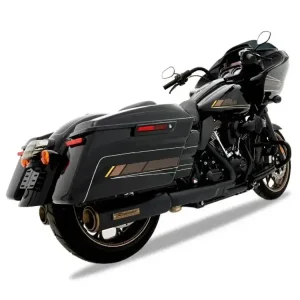 Tłumiki motocyklowe Rinehart Racing 4.5" HP45 do wybranych modeli Harley Davidson Touring czarne/brązowe matowe Rabat