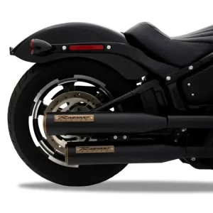 Okazja Tłumiki motocyklowe Rinehart Racing 3.5" HP35 Harley Davidson Softail (wybrane modele) czarne/brązowe matowe