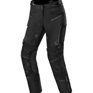 Wyjątkowa oferta Spodnie motocyklowe damskie tekstylne Shima Tracker czarne