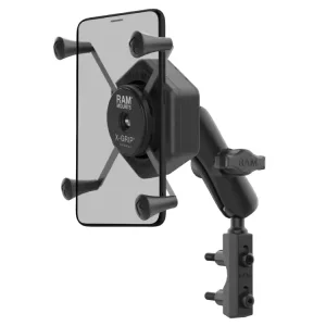 Nowy Uchwyt na telefon RAM X-Grip duży z adapterem tłumiącym wibracje i mocowaniem na zbiorniku hamulca/sprzęgła