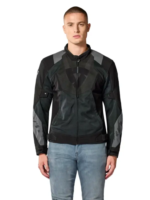 Najlepsza cena Kurtka motocyklowa tekstylna REV’IT! Hyperspeed 3 GT Air czarno-szara