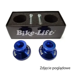 Rolki wahacza do stojaków motocyklowych Bike Lift niebieskie [M10x1,50 mm] Ekspresowa dostawa