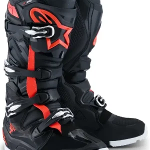 Buty enduro Alpinestars MX Tech 7 Drystar czarno-biało-czerwone Rabat