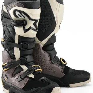 Wyjątkowa oferta Buty enduro Alpinestars MX Tech 7 Drystar czarno-szaro-złote