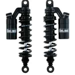 Zestaw amortyzatorów motocyklowych tylnych Ohlins STX36 Twin Blackline Triumph Bonneville T120 (16-21)/ T100 (16-22) Nowy